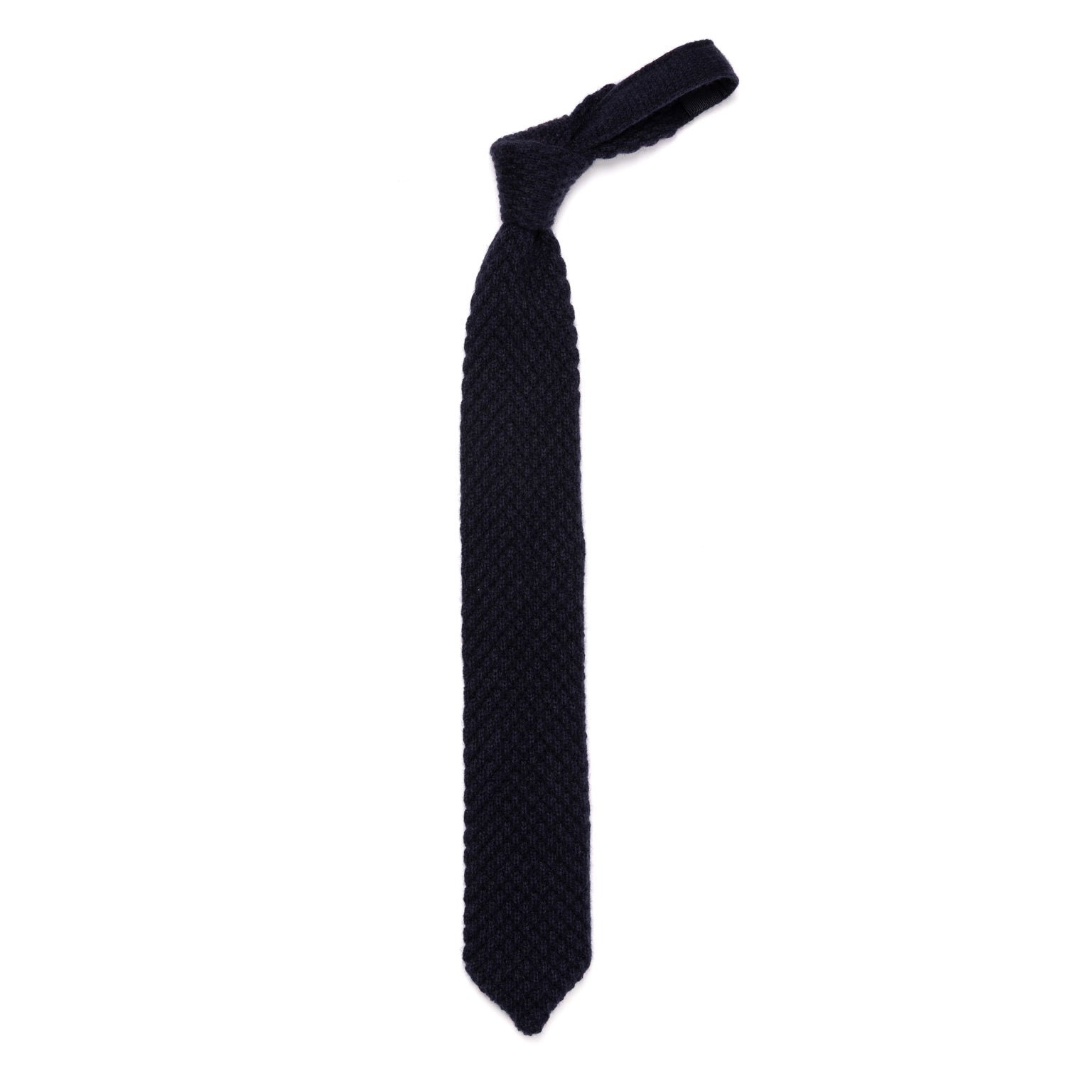 Exclusively for Michael Jondral: Knit Tie "Vintage Crochet" made from pure Cashmere